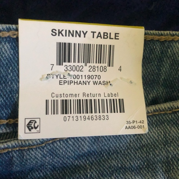 NWT NEW Style & Co High-Rise Straight Ankle Jeans distressed Sz 14 Macy’s - Picture 3 of 8